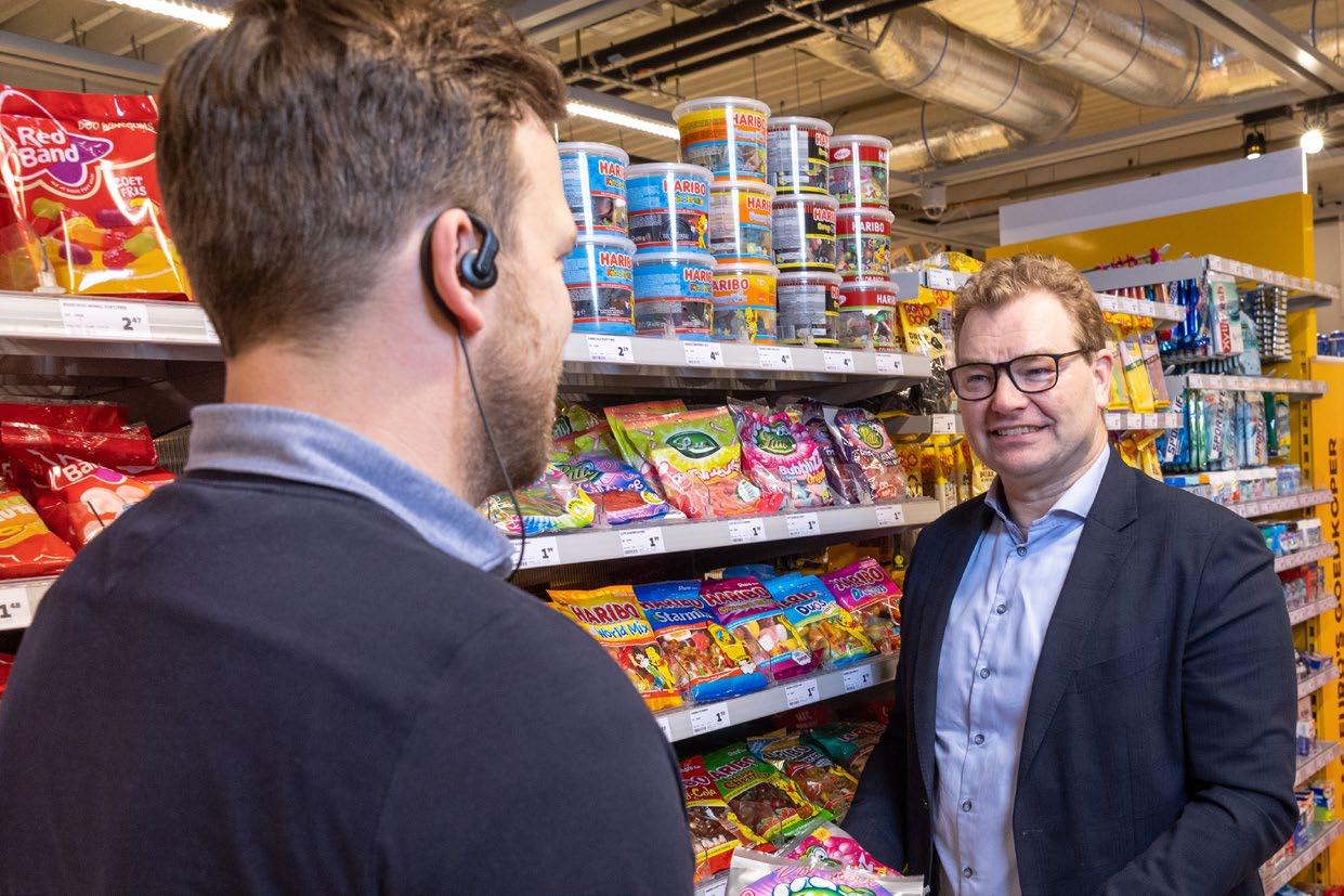 André Adolfs-supermarktschap